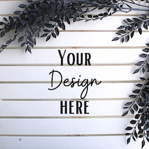 Background Mockup Photography | Neutral Themed MOCK | Plants Image | Digital Backdrop | Flat Lay | Scene Maker | Scene Creator