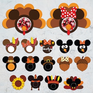 Cartoon Thanksgiving Candy Dome Svg,Thanksgiving Mouse Candy Ornament Svg ,Chocolate Holder Svg ,Domestic Turkey Svg, Digital Cut File Svg