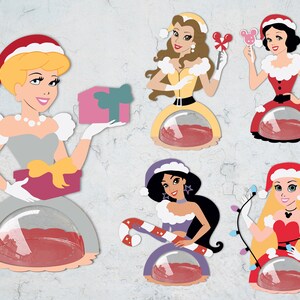 Princess Christmas Candy Dome Svg, Christmas Candy Holder ,Princess Candy Ornament Svg, Chocolate Holder Svg, Cricut Svg Files,Digital File
