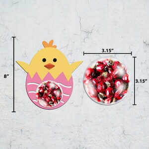 Easter Bunny Candy Dome Holder Cut File ,easter Sucker Holder Svg,cute ...