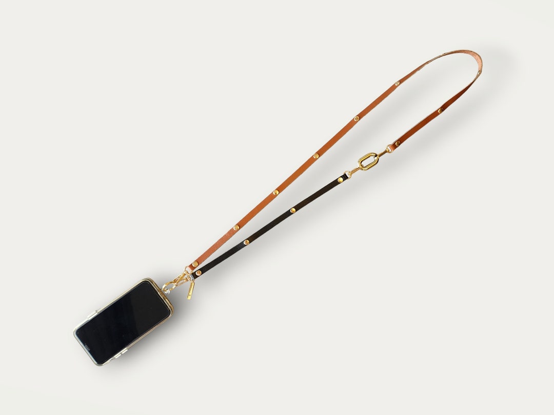 Universal Cell Phone Real Leather Lanyard With Crossbody Strap, Multi ...