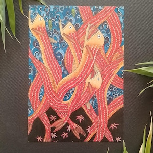 Carte postale Poissons