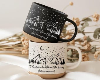 Velaris Mok, ACOTAR Beker, City of Starlight Mok, Sarah J Maas Koffiemok, Cadeau voor SJM Fan, Mok voor Smut Reader, To the Stars Who Listen Merchandise