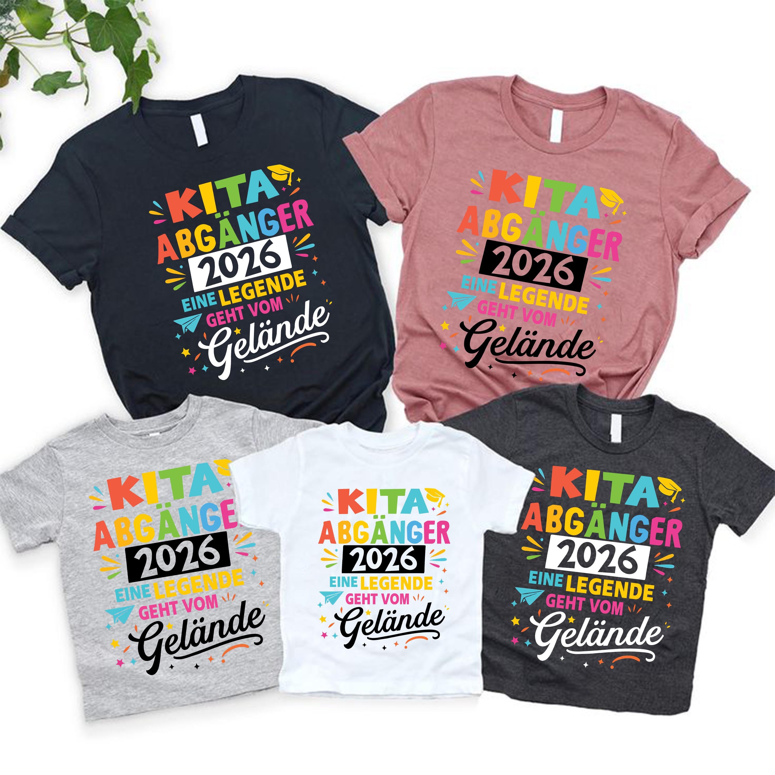 Unibly Maglietta Personalizzata Per Bambini – Inizio Scuola 2025 Con Nome, Prima Elementare O Asilo, 100% Cotone, Made In Germany, Taglie 104-152