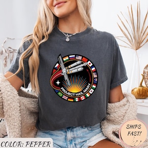 Project Hail Mary Mission Patch T Shirt