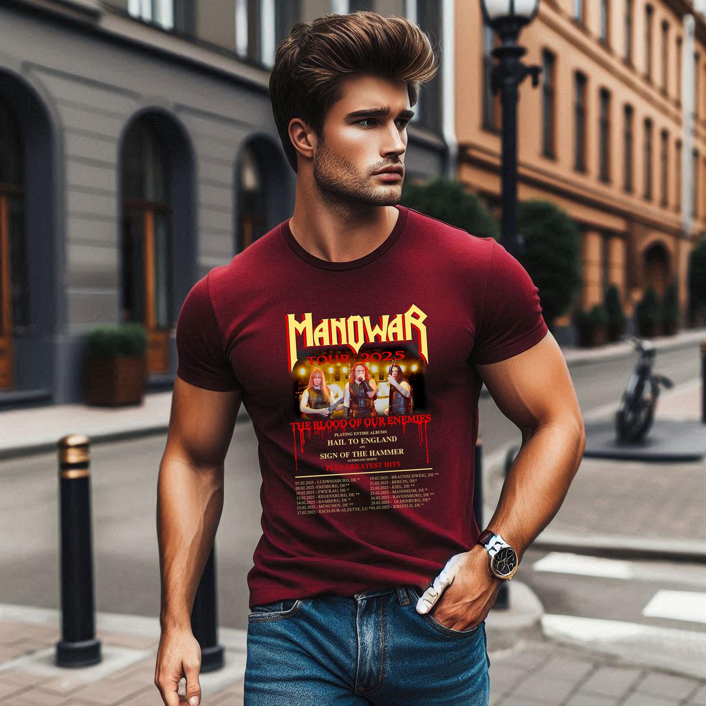 Manowar Tee - Etsy Manowar Tee - Etsy