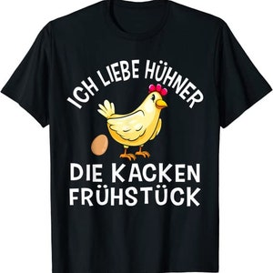 Funny Chicken Spruch Bäuerin Bauern Huhn Henne Hahn Hühner T-Shirt von XS bis 5XL