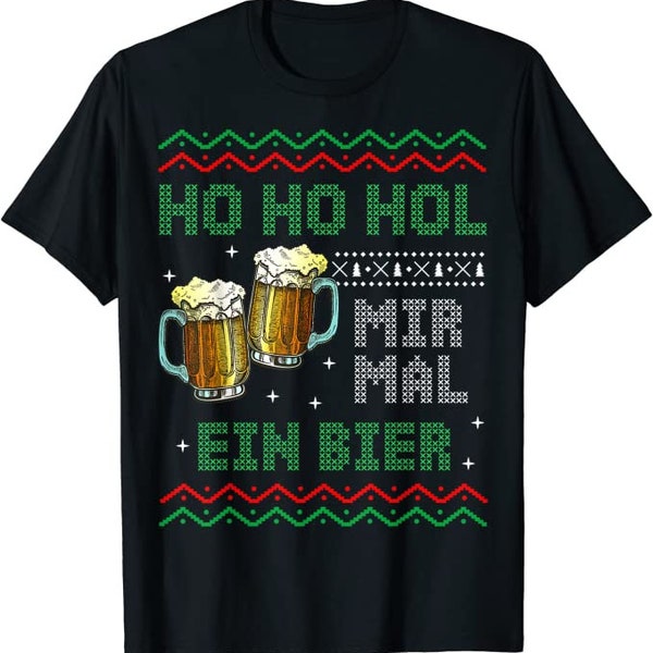 Funny Christmas Outfit Ugly Christmas Sweater Christmas T-Shirt from XS to 5XL