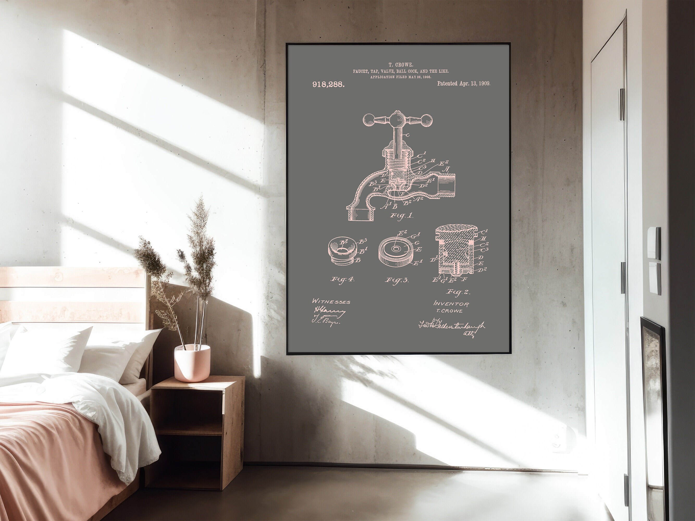653 Patents Bundle 20 Colors Printable Blueprint Poster Prints Set of