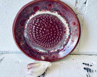 Japanische Porzellan-Reibe Minoyaki – Handgefertigt, Mit Schüssel & Deckel, Für Ingwer, Rettich & Knoblauch