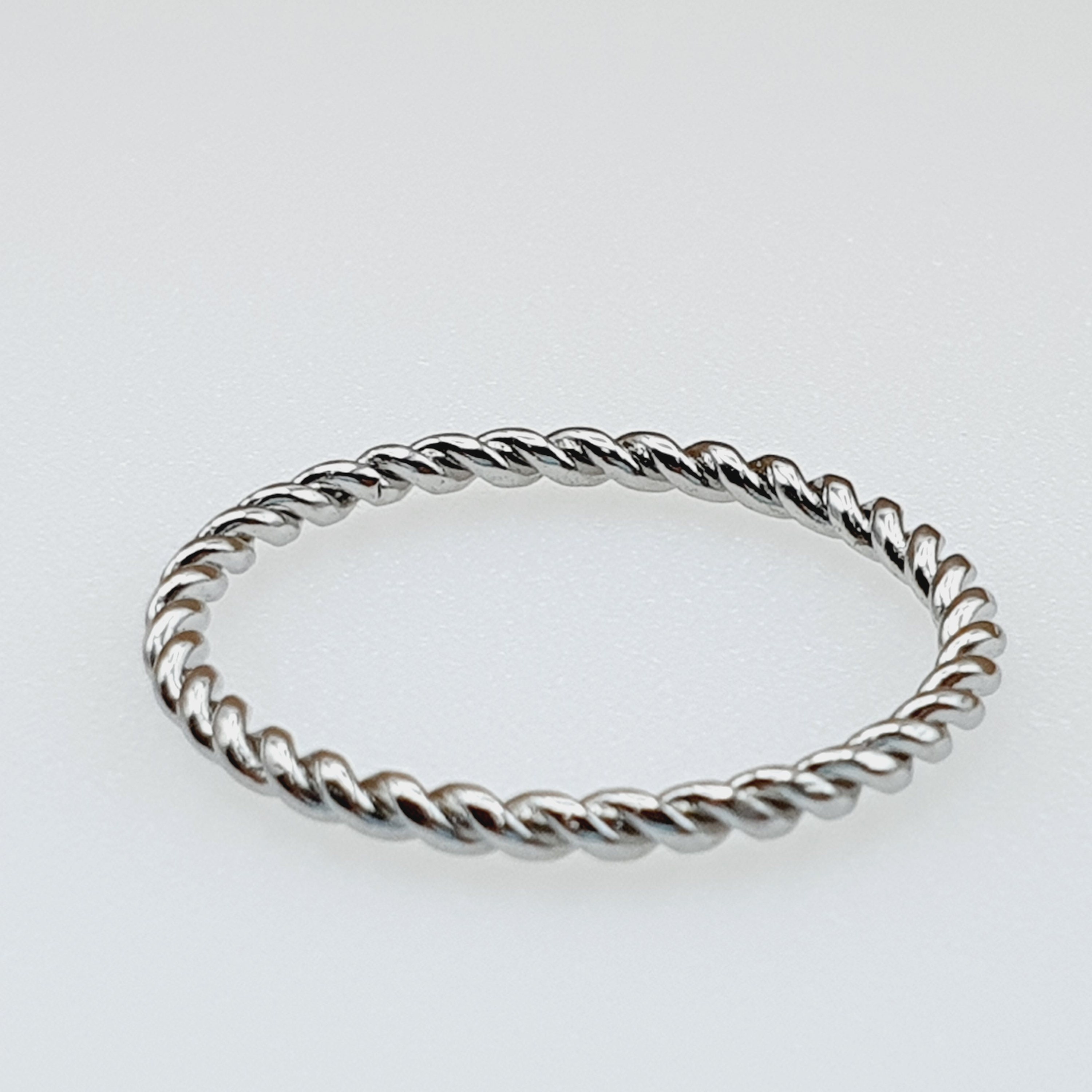 Twisted Wedding Ring Toe Ring Braided Ring Wedding Band Etsy