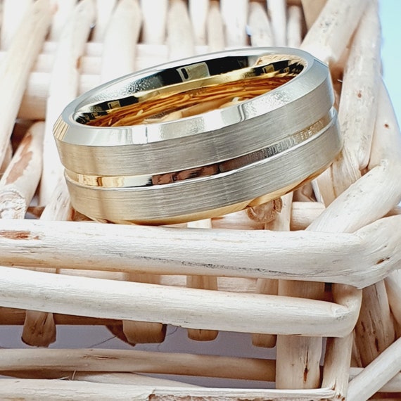 Etsy mens gold clearance rings
