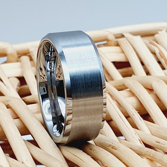 Solid tungsten deals ring