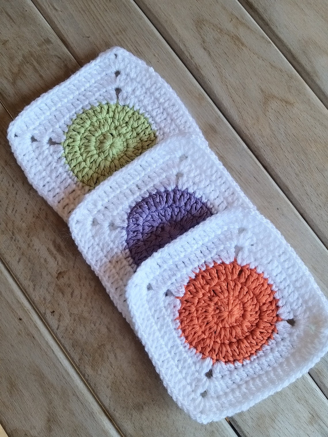 Easy Solid Granny Square Crochet Pattern Beginner Crochet - Etsy