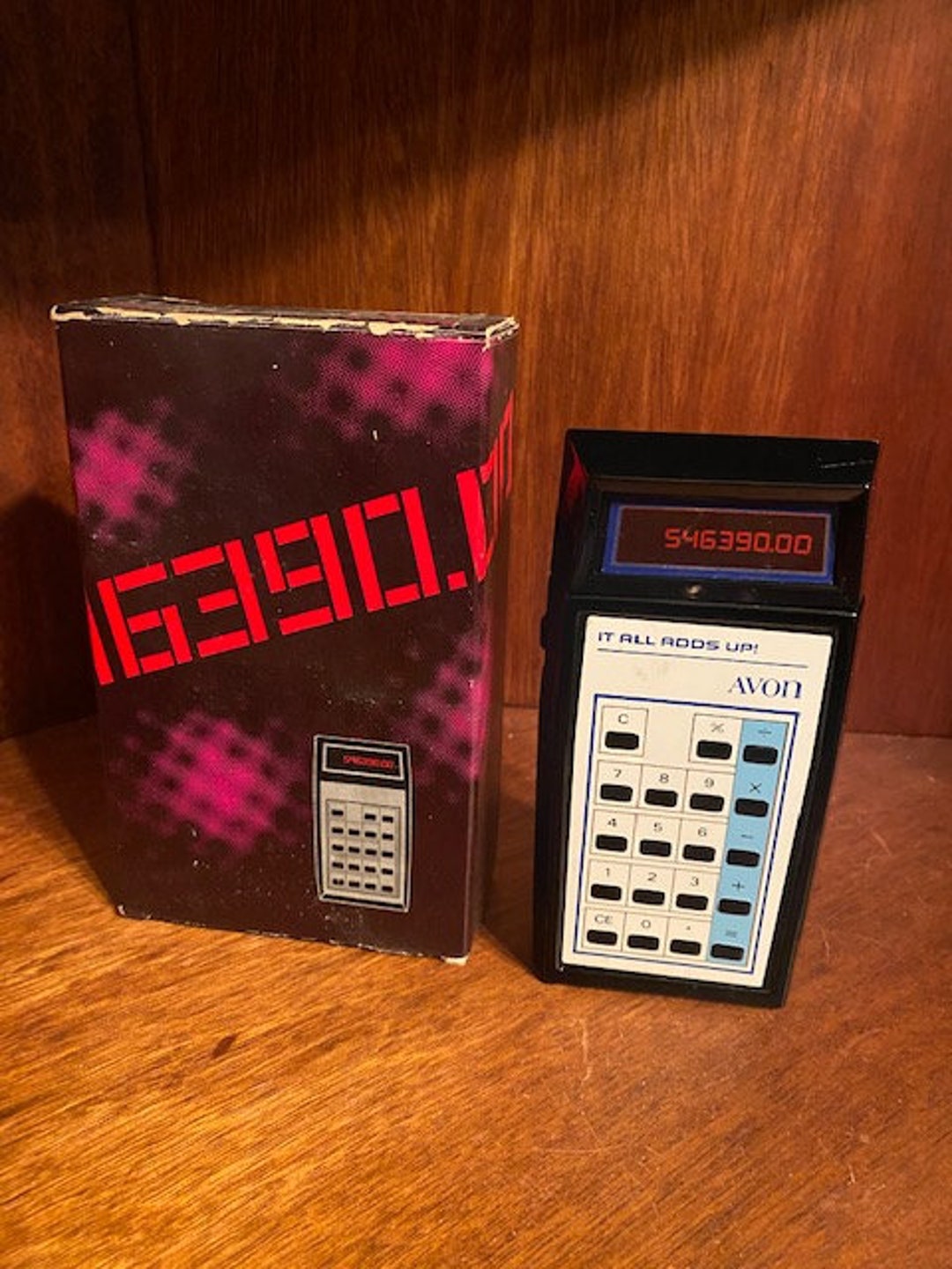 Avon Vintage Calculator It All Adds Up Etsy