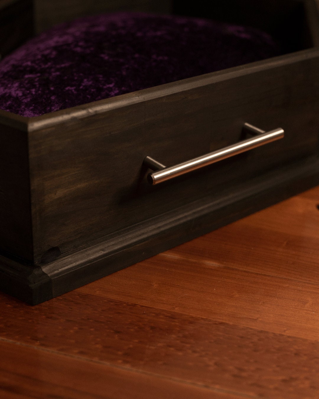 Coffin Pet Bed / Gothic Cat Bed / Coffin Dog Bed / Gothic Bed / Coffin