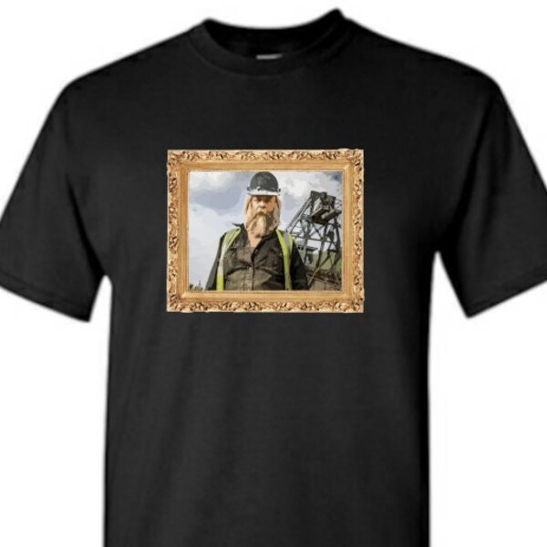 Gold Rush Tony Beets Portrait Gold  T-Shirt