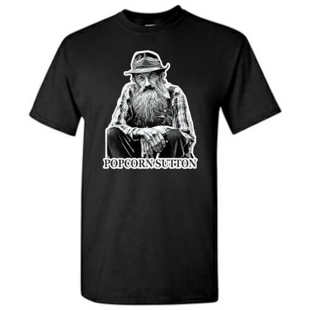 Popcorn Sutton the Man Tshirt Etsy
