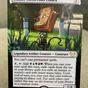 Codie, Vociferous Codex - Extended Border MTG Alter - Etsy Codie, Vociferous Codex - Extended Border MTG Alter - Etsy