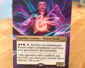 Ghen, Arcanum Weaver - erweiterte Bordüre MTG alter