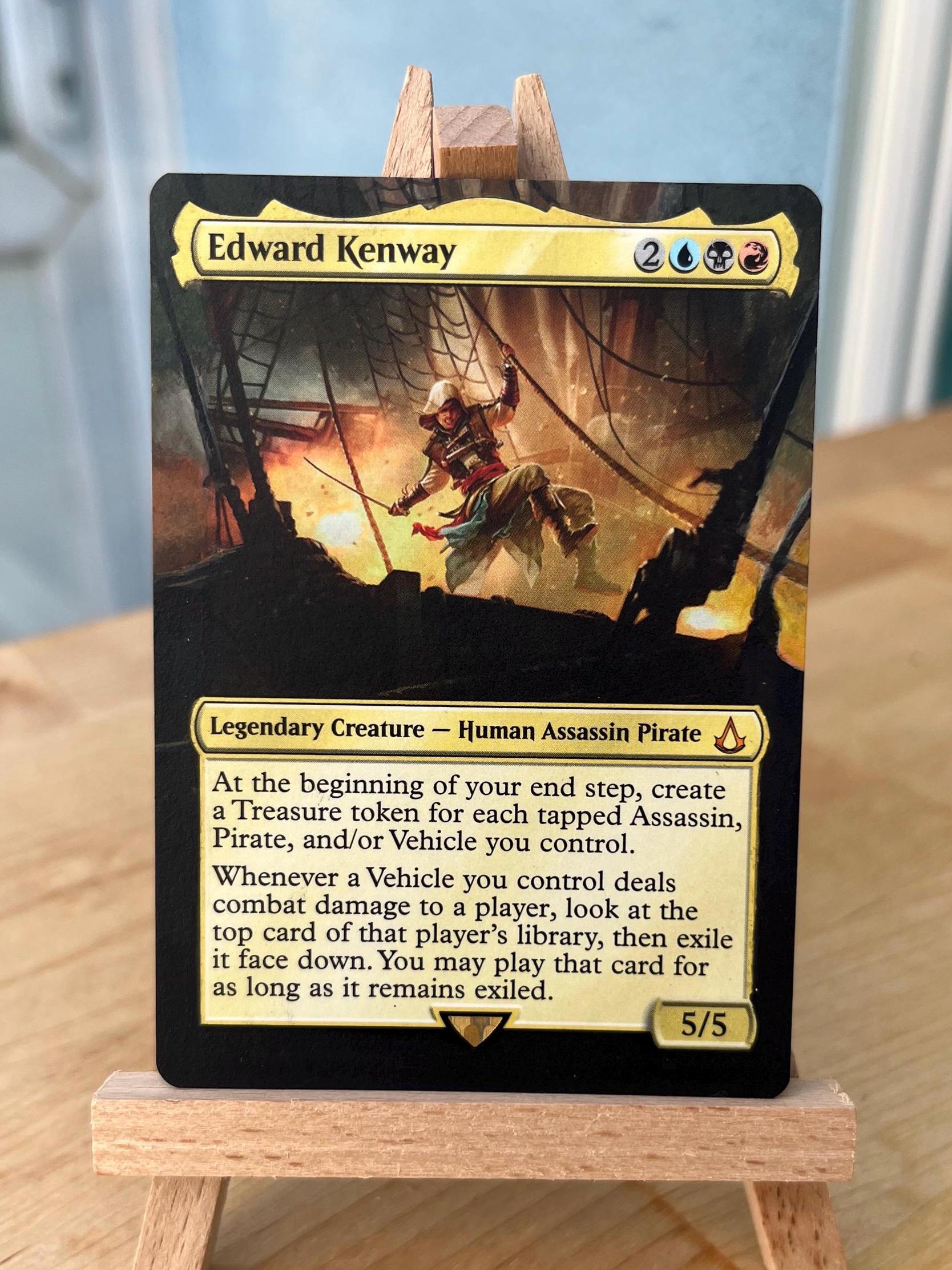 edward kenway mtg card Edward Kenway (#143) (showcase)
