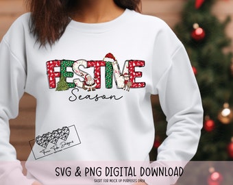 Doodle bokstäver festlig säsong png, julbokstäver sublimeringsdesign, litet företag png, jul-T-shirtdesign,