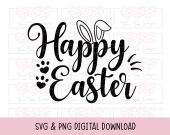 Glad påsk kaninöron svg, kaninöron svg, vårpåsktröja svg, citat svg, glad påsk kanintassar png, clipart