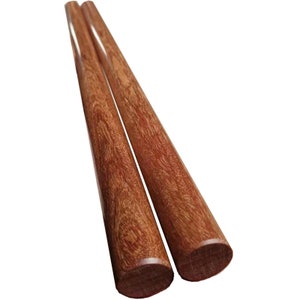 50pcs Wooden Dowel Rods Unfinished Wood Dowels, Solid Hardwood