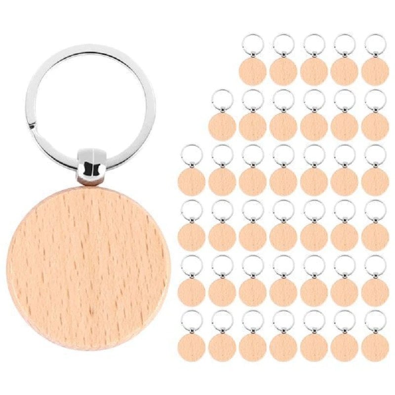 Wooden keyring blanks new arrivals