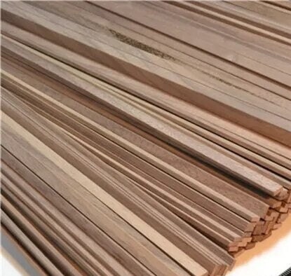 Cherry Wood Strips 10 Pieces 1/16 X 1/4 X 6 Long Crafts Models Miniatures 