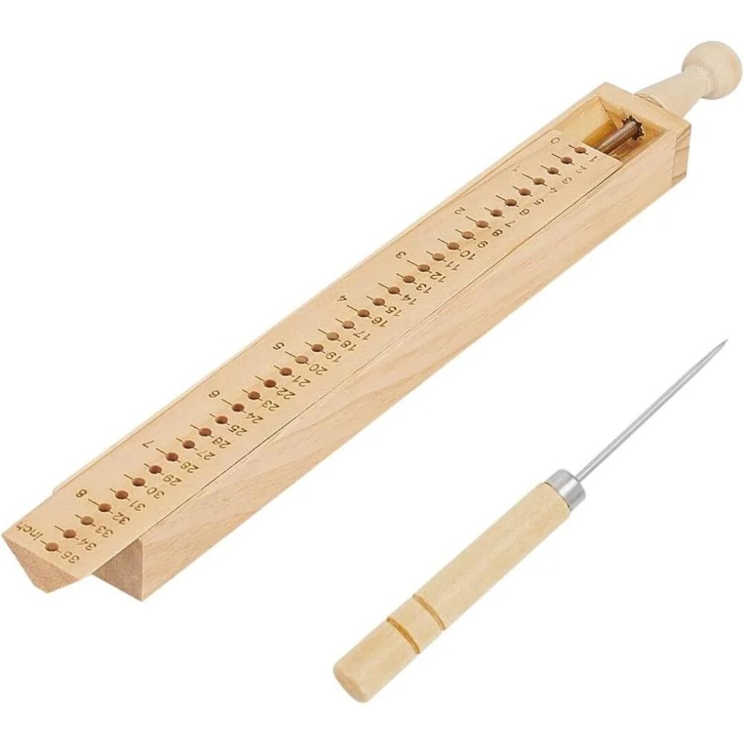 Wooden Bookbinding Punching Tool for DIY Notebook, Precise Hole ...
