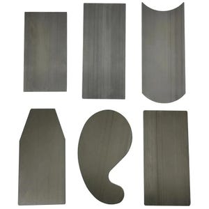 Raschietto per legno in acciaio al manganese, set, antiruggine, temprato, per lavori fai da te, coltello per lucidatura, utensile per sbavatura e falegnameria, forniture per lavorazione del legno