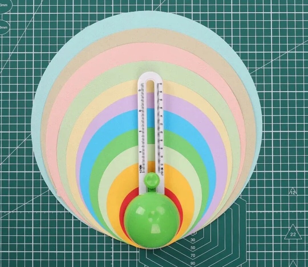 Circular Paper Cutter, Round Cutting Knife, Light and Portable, for DIY