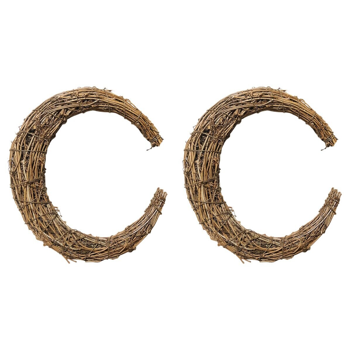 natural half wreathe no.754