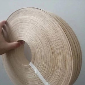 Wit eikenhouten randafwerking 25 m glad fineervel, voor het maken, repareren van meubels, beschermingskern, afdichtingstape, houtbewerking, wanddecoratie