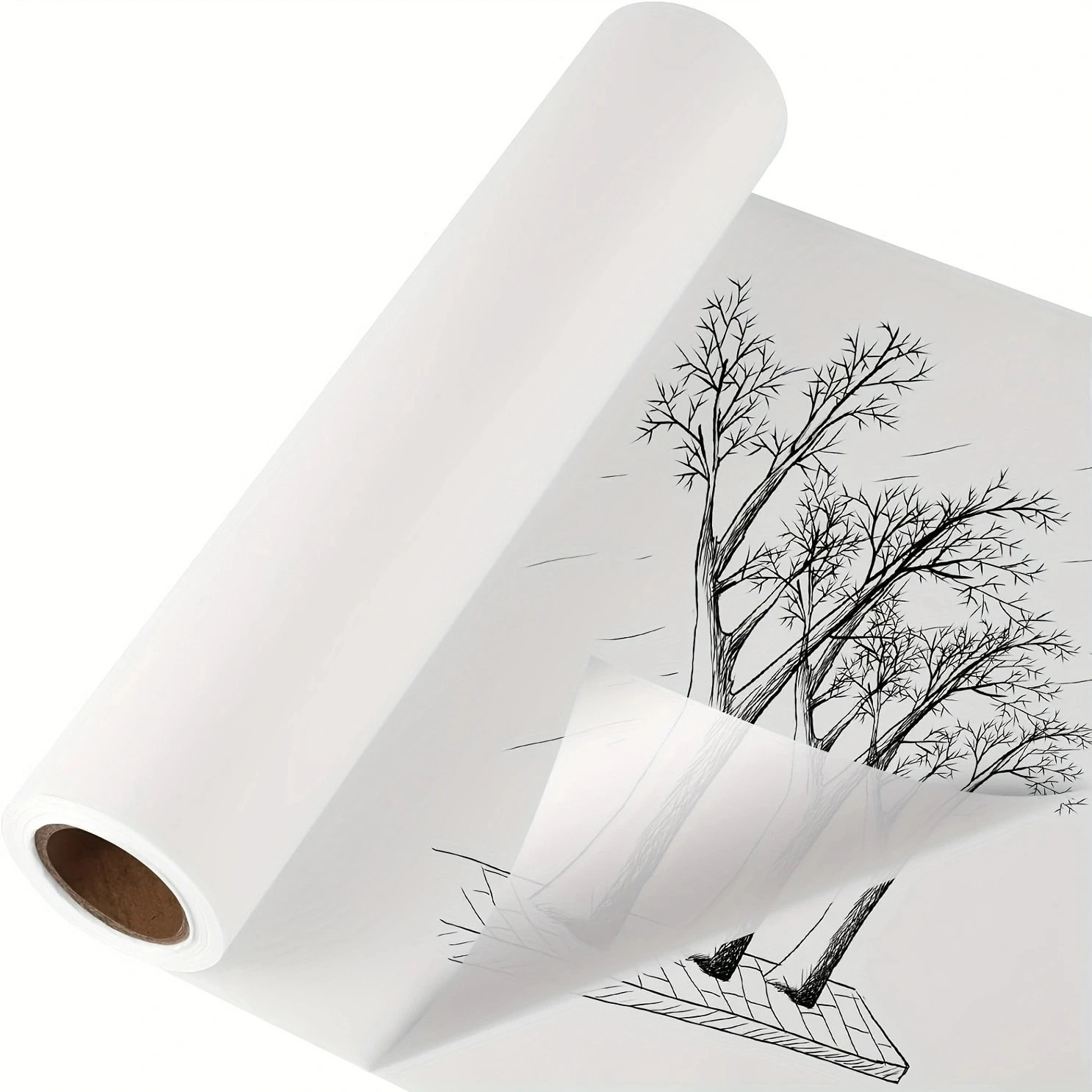 100 Sheets Tracing Paper, 8.5 x 11 inches Artists Tracing Paper Pad White  Trace Paper Translucent Clear Tracing Sheets for Sketching Tracing Drawing  Animation