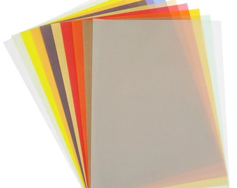 Papier calque coloré, 30 feuilles, papier lisse, soyeux, matériau solide, pour calquer des images, peinture, motif de dessin, outil de dessin d'artiste