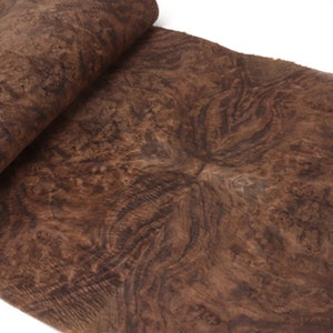 Impiallacciatura in teak naturale con supporto in carta kraft, legno decorato, per fai da te, creazione di mobili, impiallacciatura per pelle di chitarra, 2,5 mx580 mm/98,42 x 22,83"