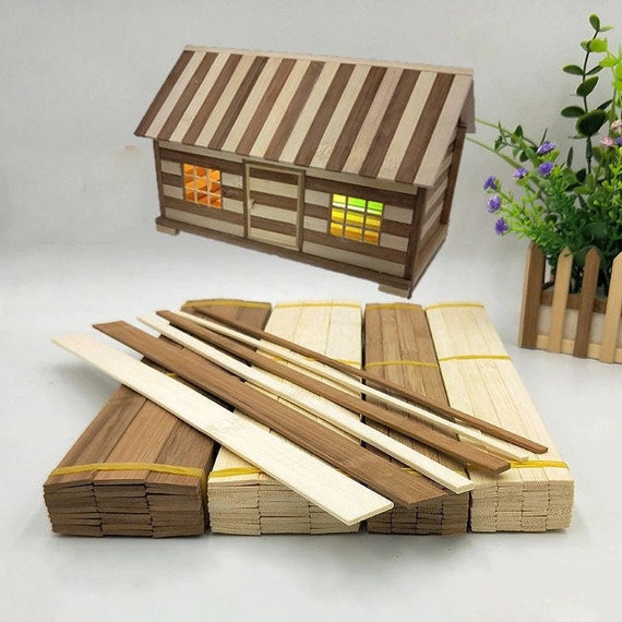 Pack De 14 Tablones De Madera Balsa 300x100x15 Mm – Ideal Para Maquetas, DIY, Modelismo Y Proyectos Artesanales, Fácil De Cortar Y Lijar