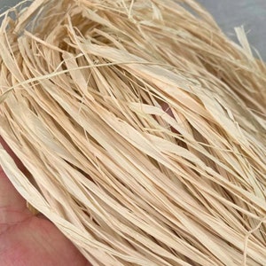 Natural Raffia Grass, 500/1000g, Weaving Straw, Wishing Rope, High Strength, Smooth Appearance, for DIY Craft Projects, Gift Tags, Wedding image 10