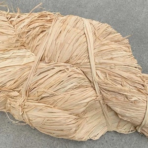 Natural Raffia Grass, 500/1000g, Weaving Straw, Wishing Rope, High Strength, Smooth Appearance, for DIY Craft Projects, Gift Tags, Wedding image 6