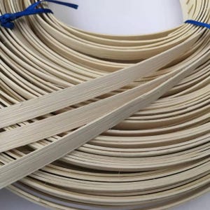 Natural Indonesian Rattan, 10 meters, Flat Reed, Strong Material, for DIY Craft, Making, Repairing Furniture, Weaving Basket, Wedding Decor
