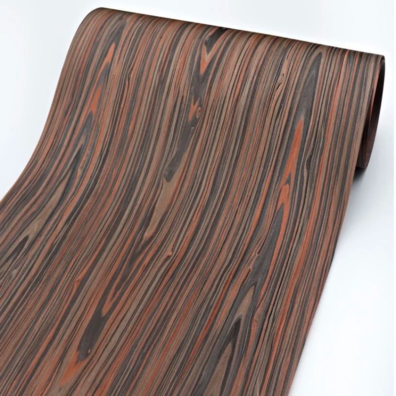 Real Thin Wood Veneer Sheet, Unfinished Wood Smooth Slices for DIY Craft  Guitar, Furniture Skin, Paneling, 220-260cm/86.61-102.36 