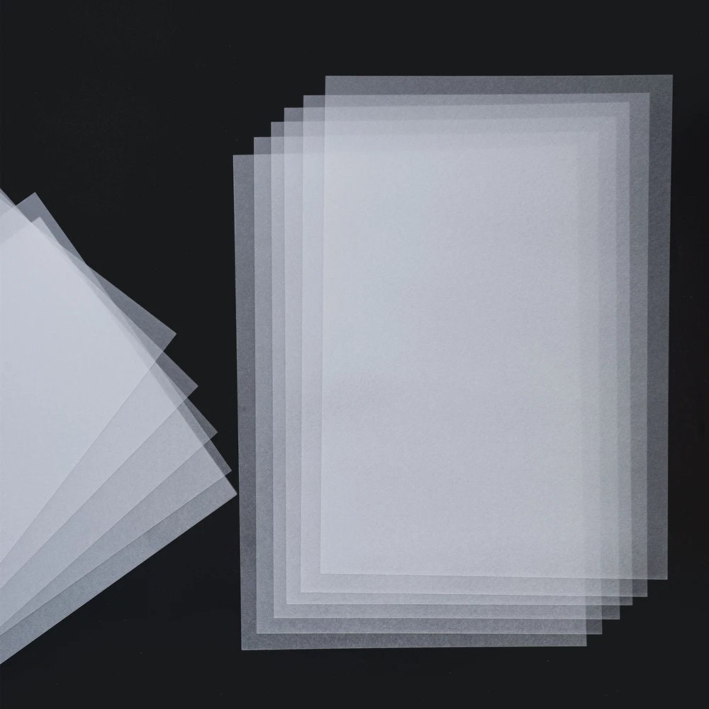 10/20pcs Shrinky Sheets Shrink Plastic Paper Films Art Clear Sanded DIY  Drawing Heat Plastic Clear