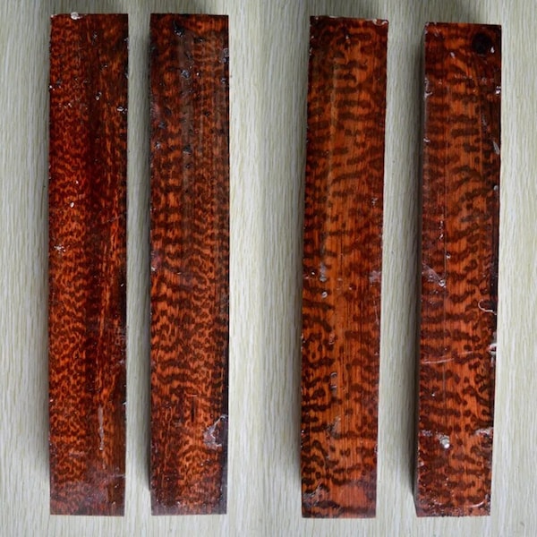 Natural Snakewood Log, Unfinished Wood Tree Cutout, for Making Knife Handle, DIY Crafting, Woodworking Tool, Repairing Wood, Multiple Sizes