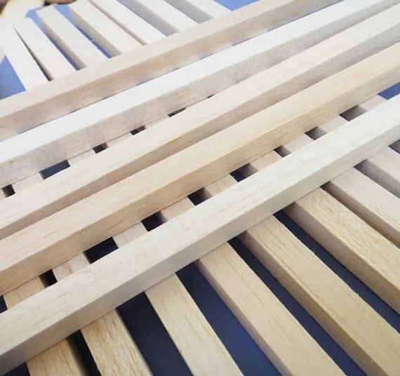 Balsa Wood Sheets, 5pcs Plate Wooden Lightweight Craft Board, for