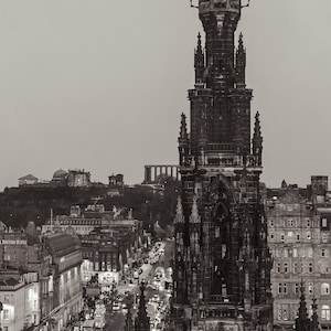 Scott Monument and Princes Street