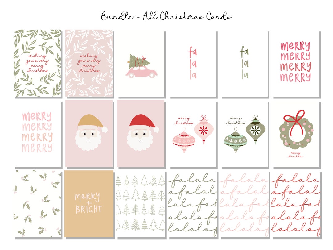 Funky Christmas Cards 