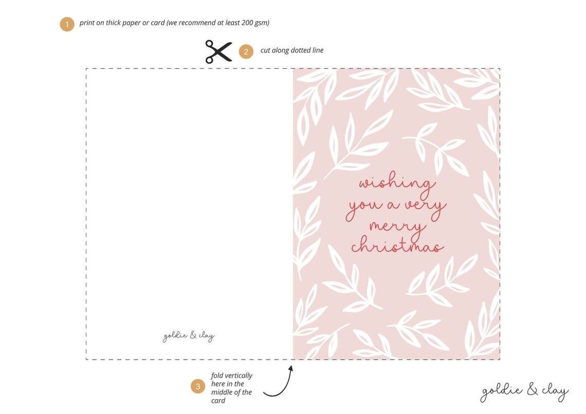 18 Printable Funky Christmas Cards Holiday Greeting Card - Etsy