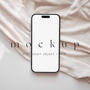 Mockup schermo iPhone, mockup invito digitale Boho, mockup di cellulare, mockup smartphone invito elettronico, mock up evite moderno minimale